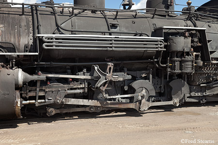 Durango and Silverton Narrow Gauge Railroad Silverton Station Engine 480